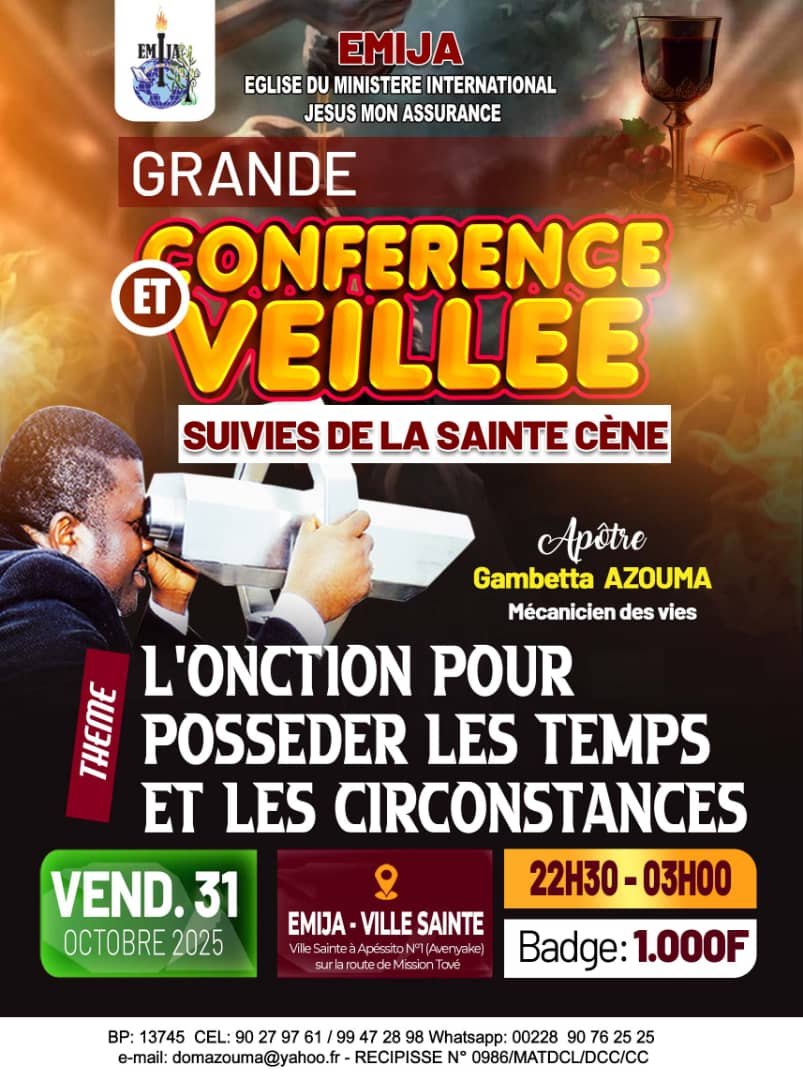 Grande Conférence et Veillée