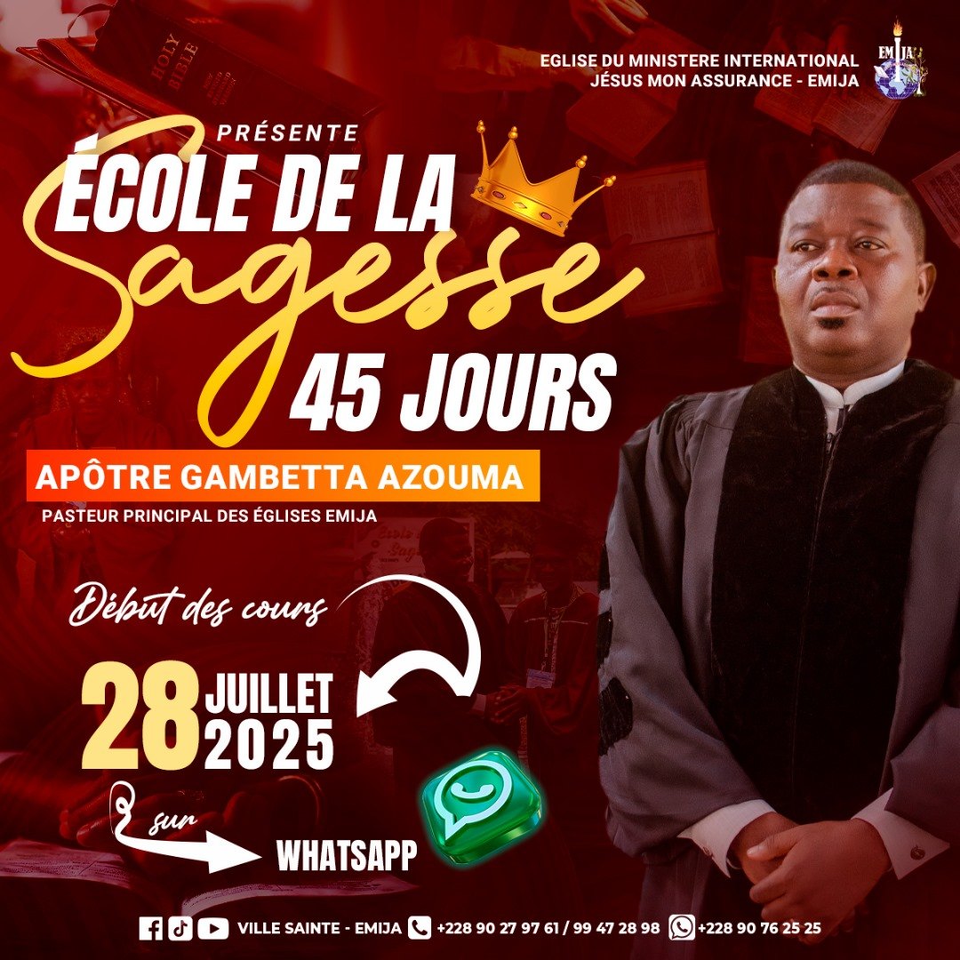 École de la Sagesse – 45 jours de formation spirituelle